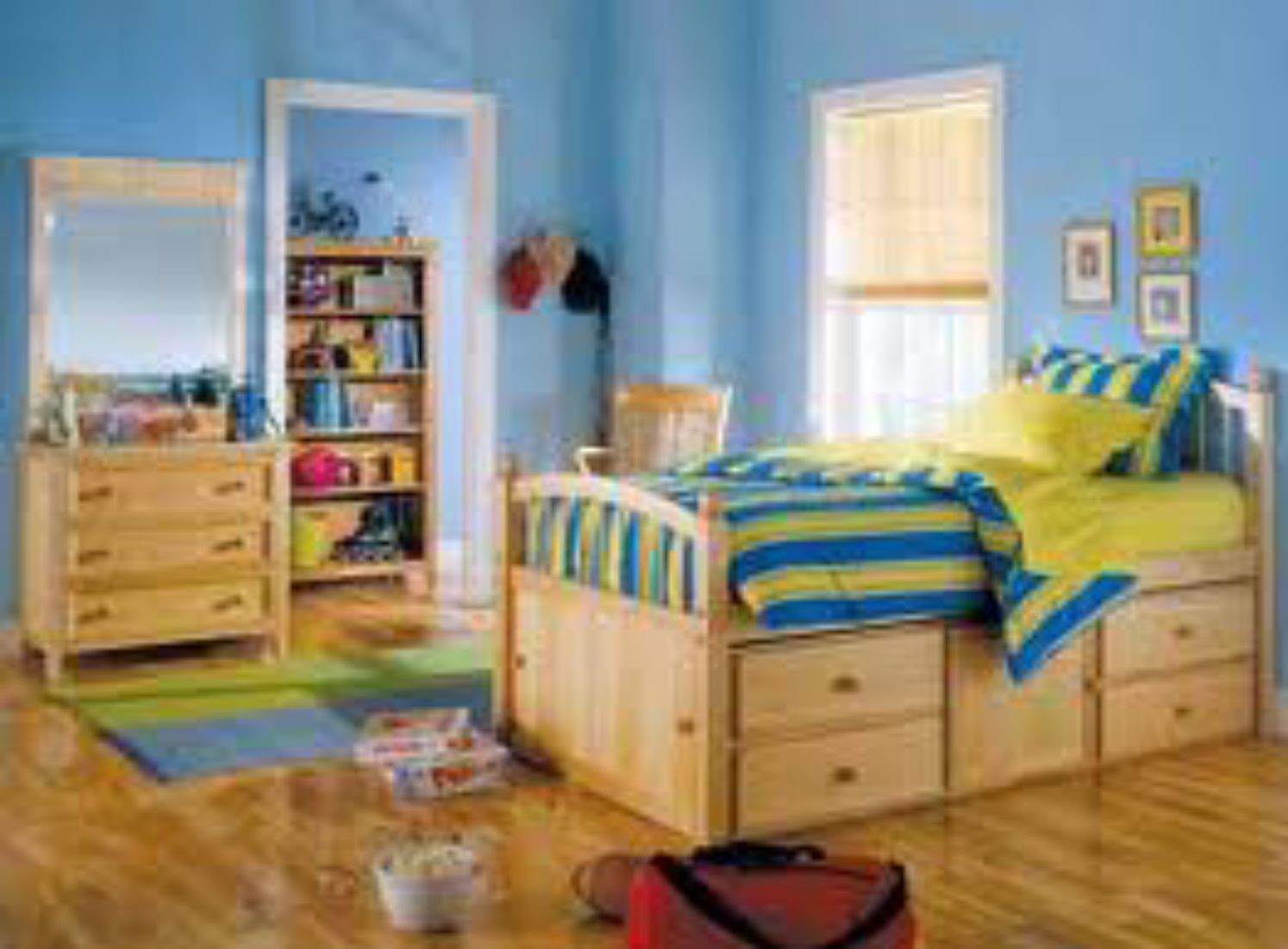 Furnishing a child`s room is no easy task