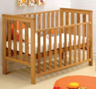 Photography of Fully Sprung mattress to fit East Coast Bamboo cot 119 x 59 cm