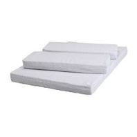Photography of 3 part mattress set - to fit Swedish extending child's bed - mattress size is 130 x 80 cm & 2 extra pieces 35 cm x 80 cm