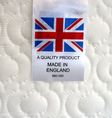 Photography of Deluxe quilted foam mattress for travel cot 91 x 71 x 10 cm
