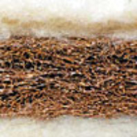 Photography of Coir, springs  & pure wool mattress for cot or cotbed - ANY SIZE