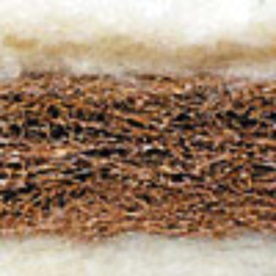Coir, springs  & pure wool mattress for cot or cotbed - ANY SIZE